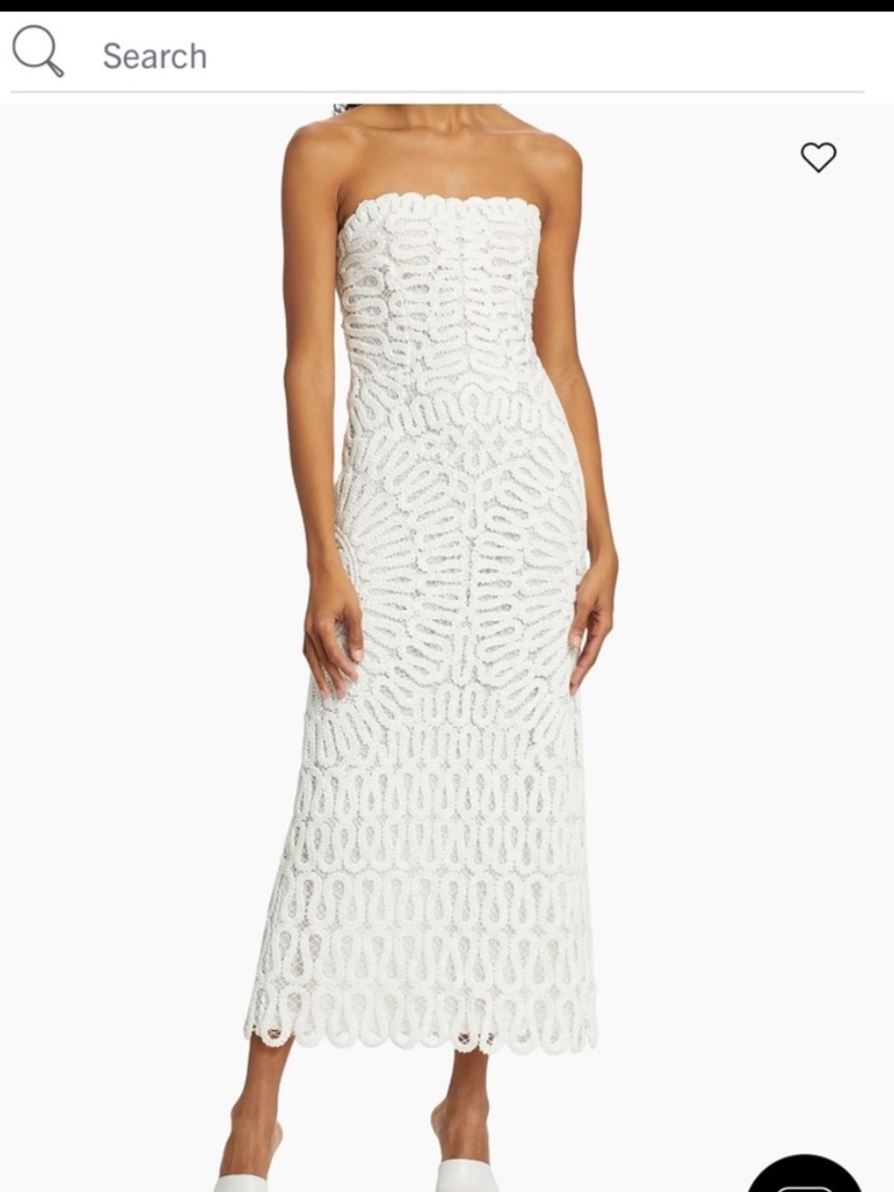 Simkhai Elise Crocheted Midi-Dress